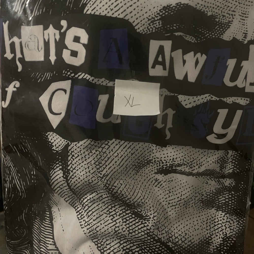 Graphic Black and White Short Sleeve Tee